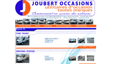 Desktop Screenshot of joubert-occasions.fr